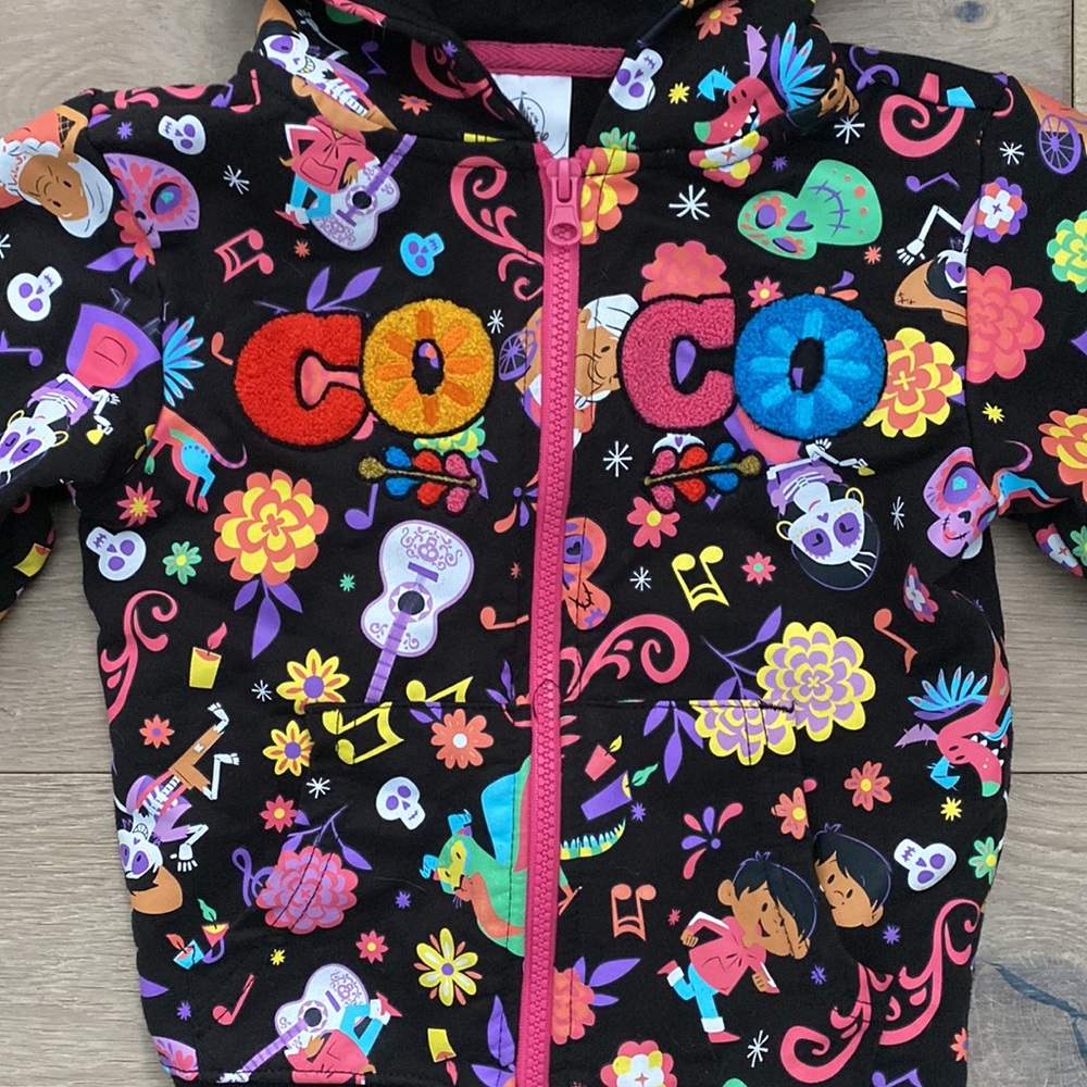 Disney Coco Zip-up Hoodie Kids - Picture 2 of 5